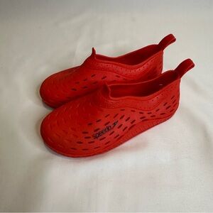 Speedo Kids Red Water Shoes Size 10